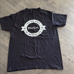 RVCA Black Graphic Tee